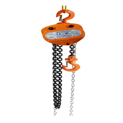 Pa lăng xích kéo tay 5 tấn 5 mét Nitto 50VP5-thietbichuyendung-net